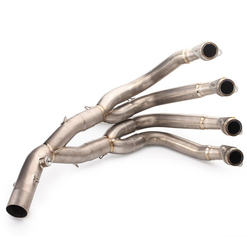 Exhaust 51mm For Yamaha 2006-2016 YZF-R6 R6 Slip-On Header Mid Link Pipe 2009