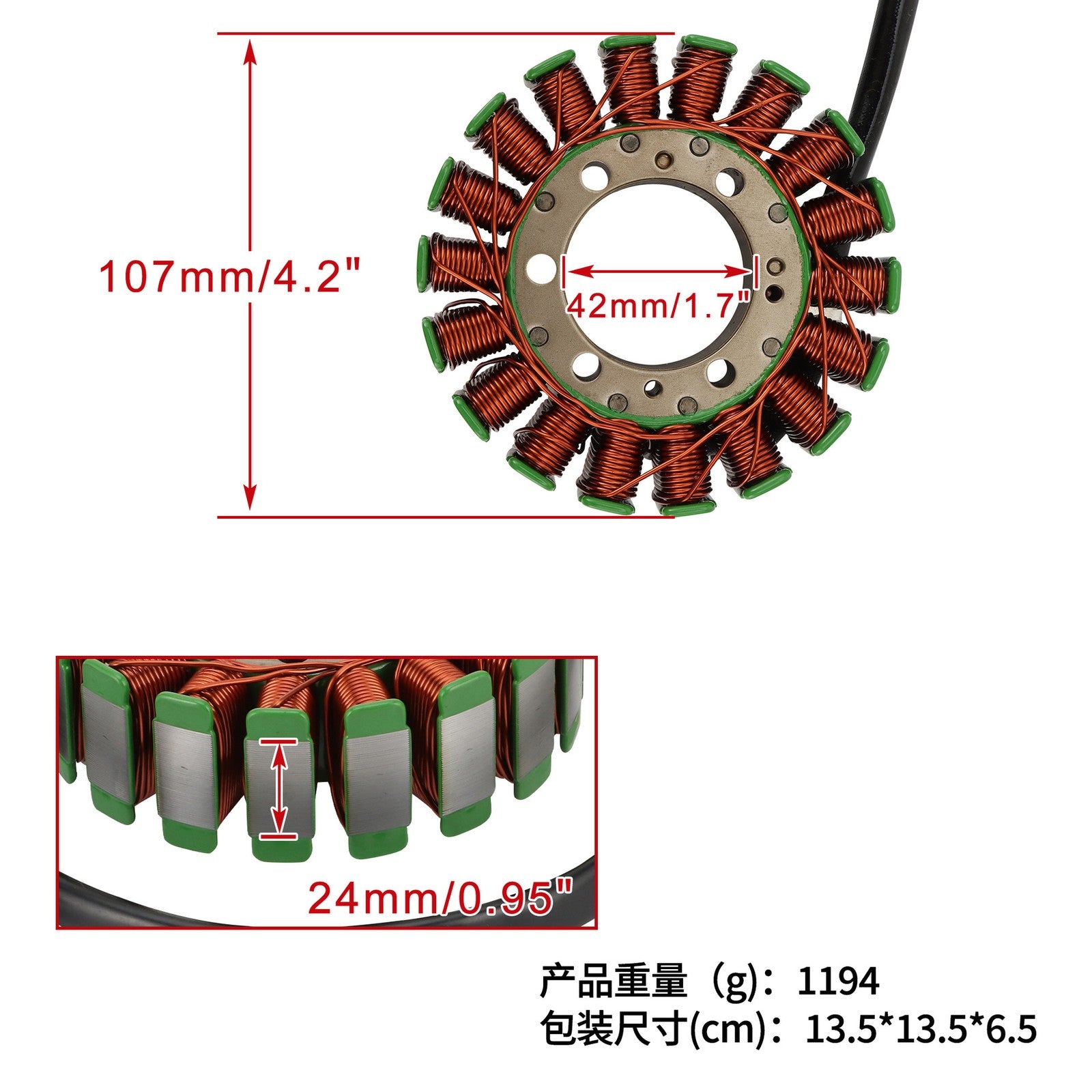 Stator for KTM 950 990 Adventure / Supermoto | 690 Duke 2003-2013 | 60039004000