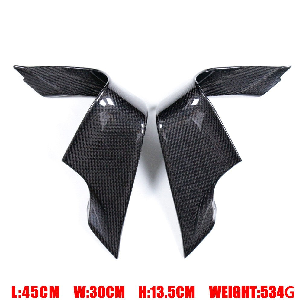 For BMW S1000RR M1000RR Carbon Fiber Winglets Fixed Wing Fairing Air Deflector
