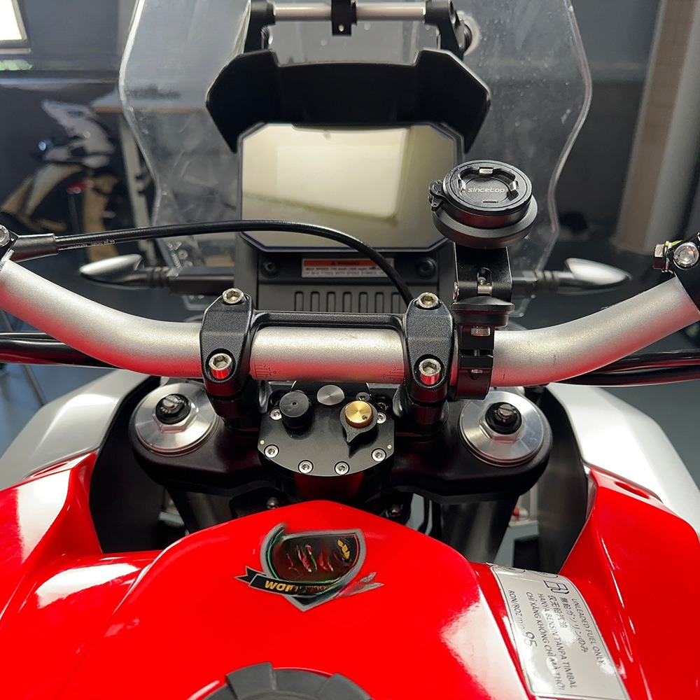 Steering Damper Stabilizer with Mount Bracket For Aprilia Tuareg 660 damper