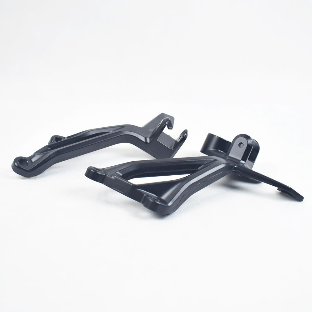 1 Pair Front Footrests Foot Pegs Pedal Bracket For Kawasaki Z900 2017-2023