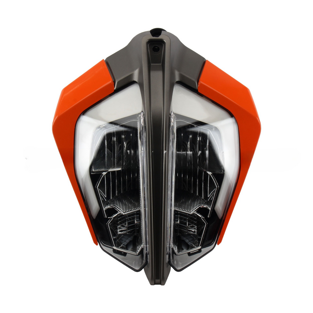 New KTM Duke 390 headlight cover with side face shields LH and RH 2018-23+