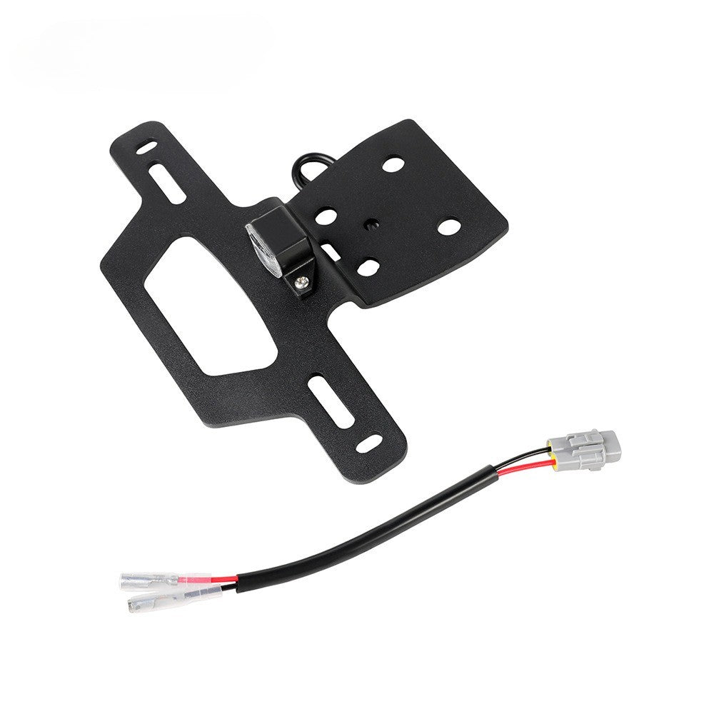 For KAWASAKI NINJA ZX4R ZX-4RR ZX25R Hidden Rear Fender License Plate Holder