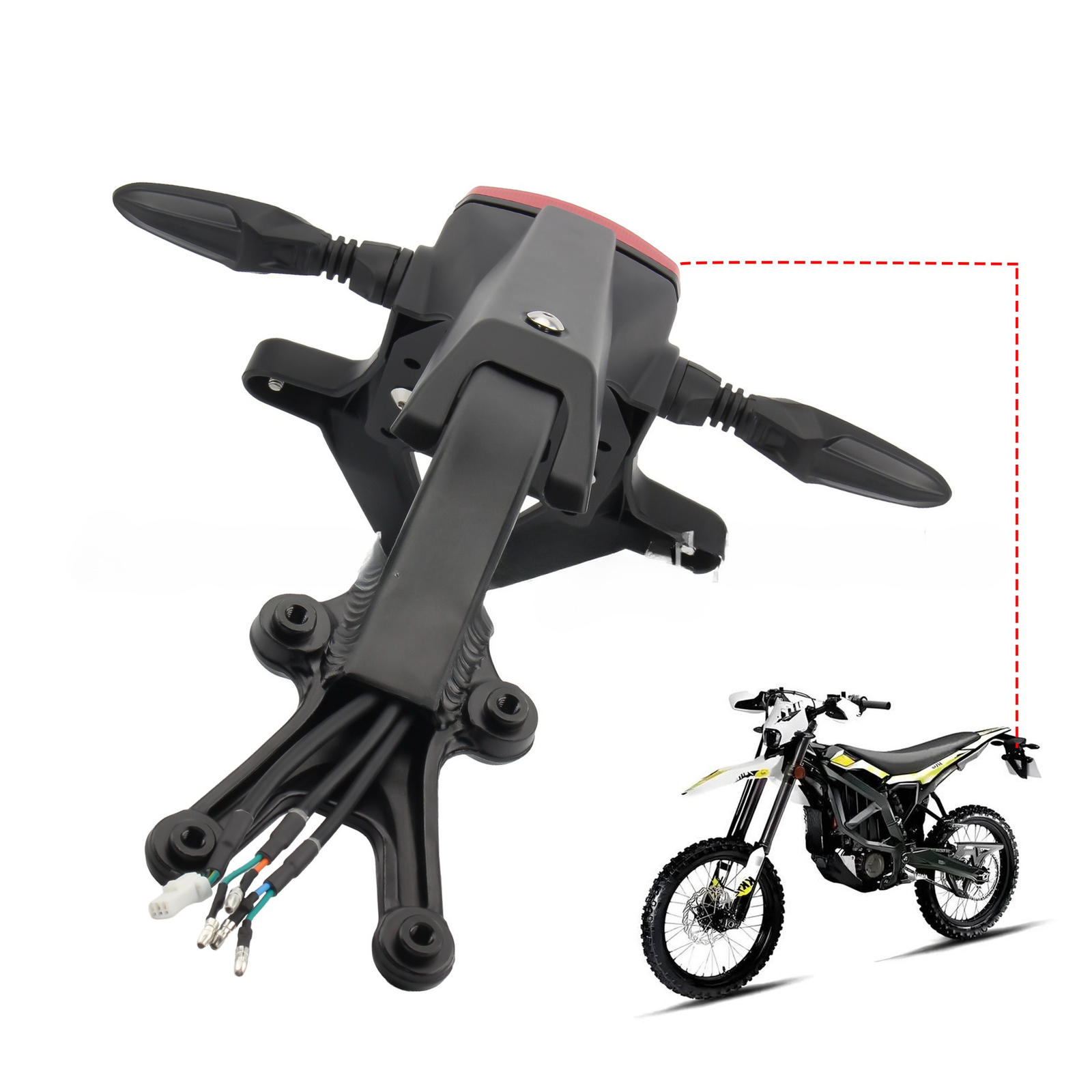 For Surron Ultra bee Rear tail light bracket assembly