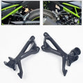 1 Pair Front Footrests Foot Pegs Pedal Bracket For Kawasaki Z900 2017-2023