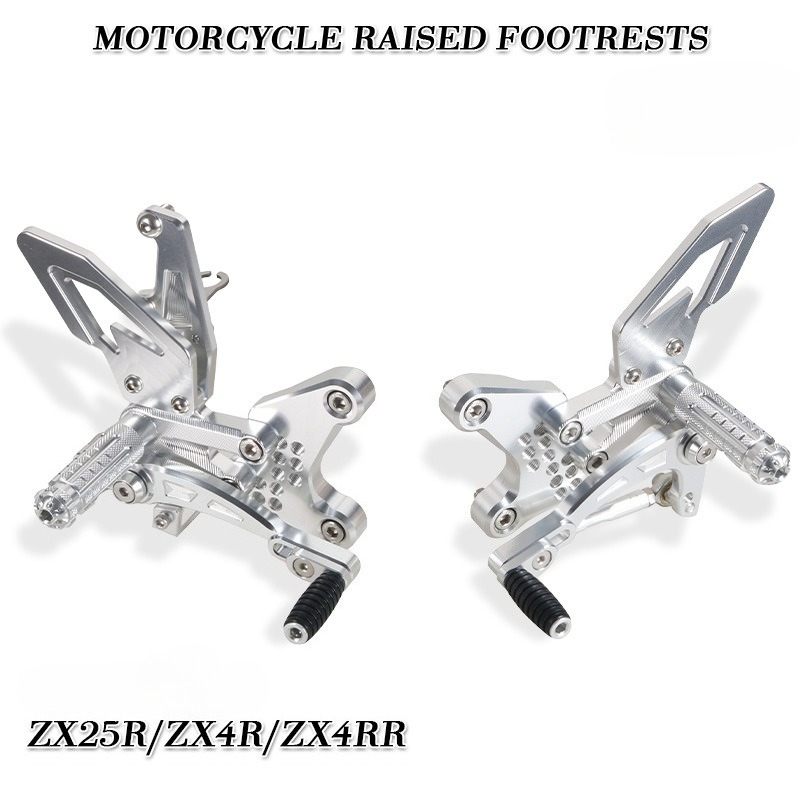 For Kawasaki NINJA ZX4R ZX4RR ZX25R raised footrest assembly