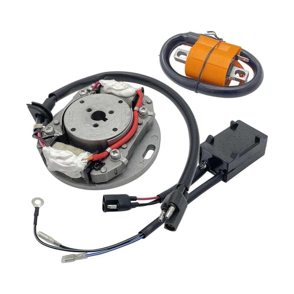 Stator Flywheel Rotor CDI Ignition Coil Kit For Suzuki RM125 RM250 RM400 RM500