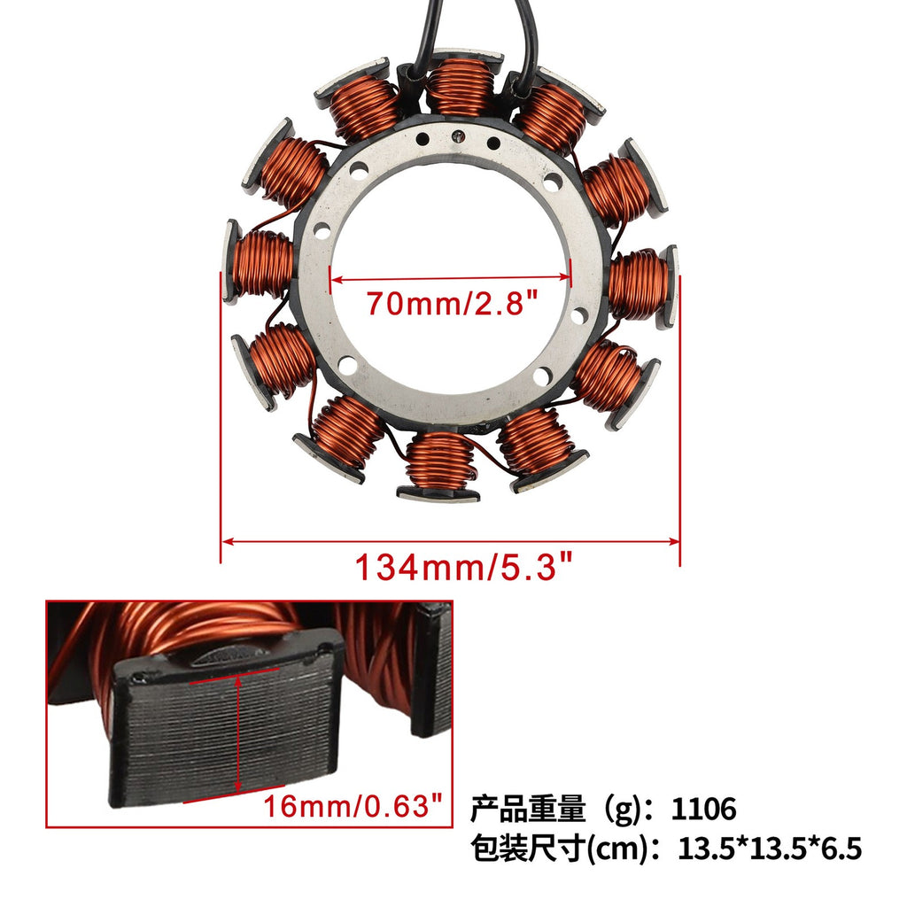 New Stator For Harley Davidson Sportster 883 07-18 1200 07-17 29997-07A 12V 32A