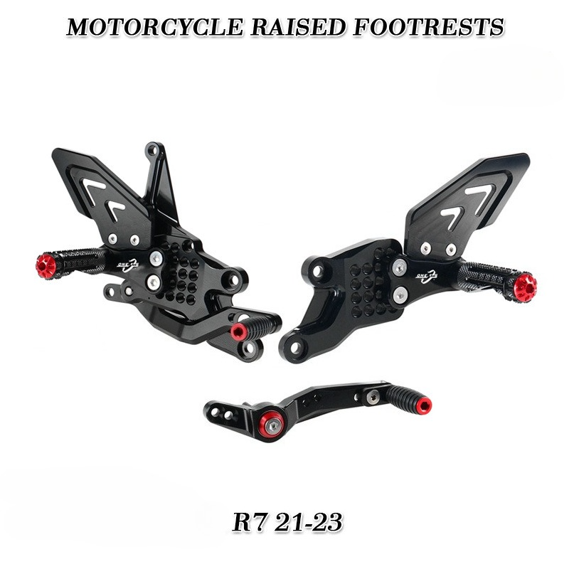 For Yamaha R7 2021-2023 raised pedals