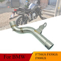 For BMW F750GS F850GS F900GS Exhaust Mid Link Pipe Collector 2018-2022