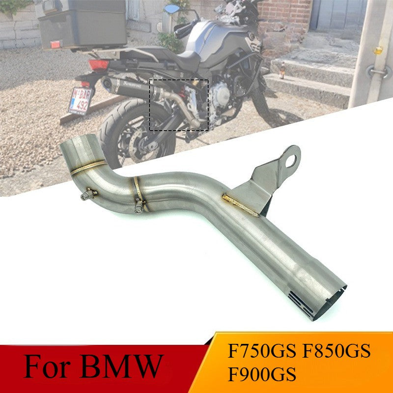 For BMW F750GS F850GS F900GS Exhaust Mid Link Pipe Collector 2018-2022