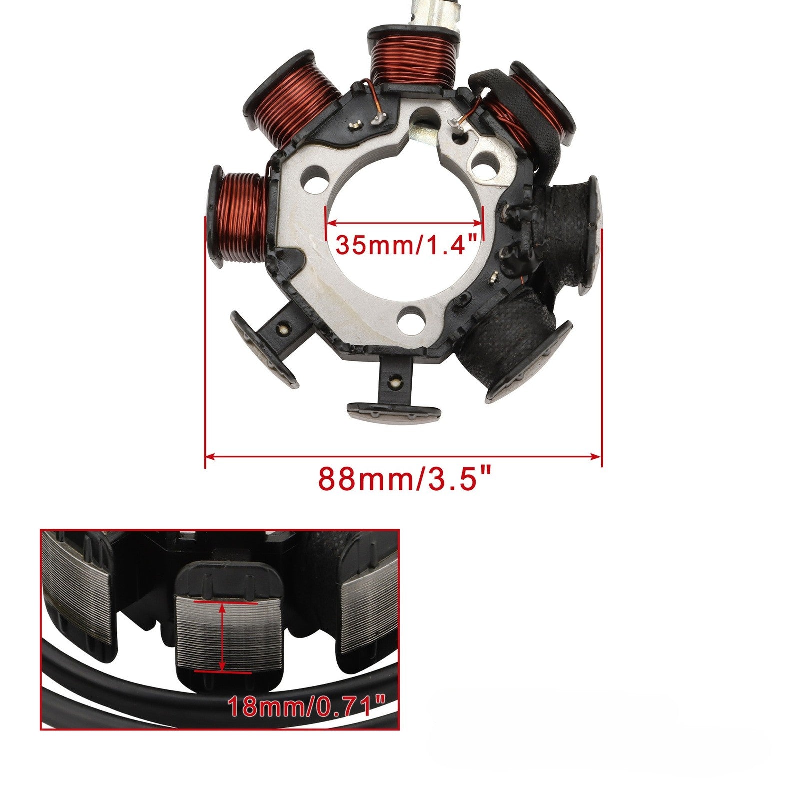 Stator For Honda 31120-KT0-004 Stator Generator Alternator Magneto XR200R