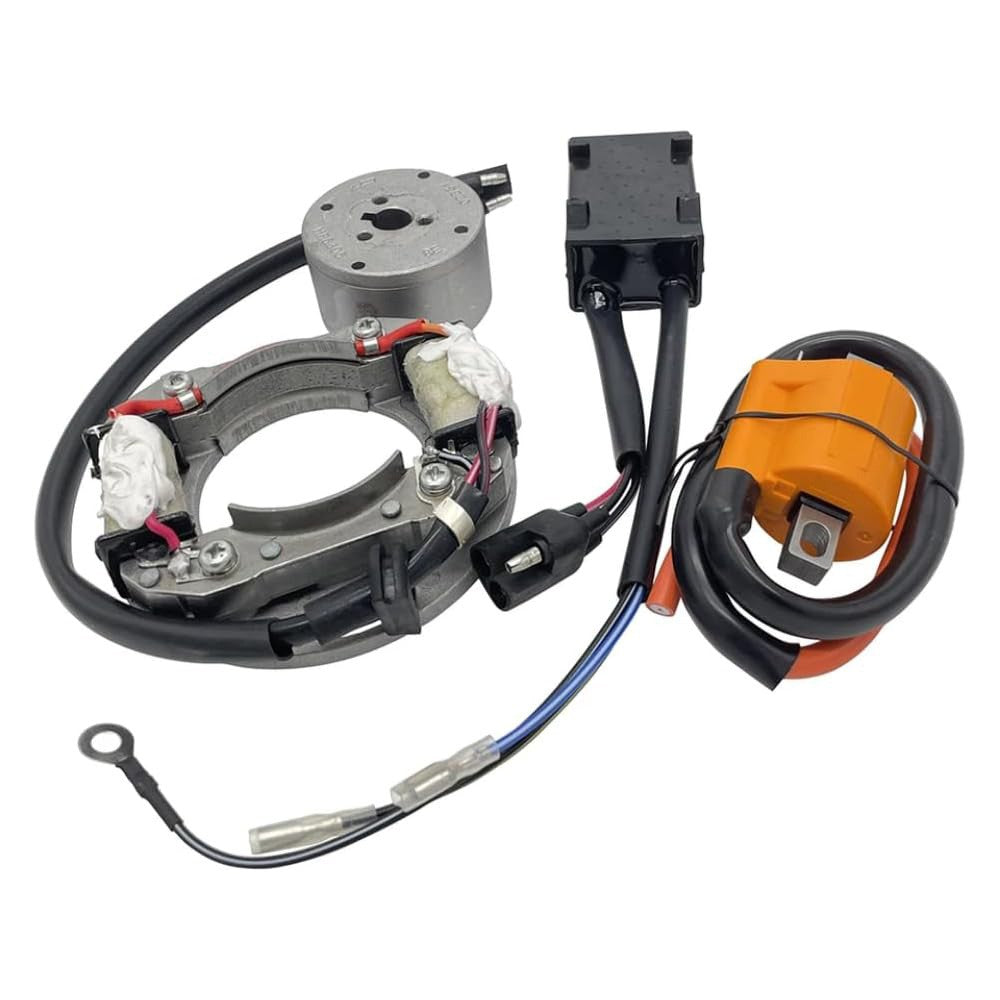 Stator Flywheel Rotor CDI Ignition Coil Kit For Suzuki RM125 RM250 RM400 RM500