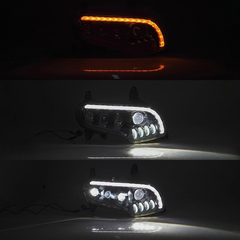 For Honda GoldWing GL1800 2001-2017 Front LED Headlight Blink Amber Turn Signal