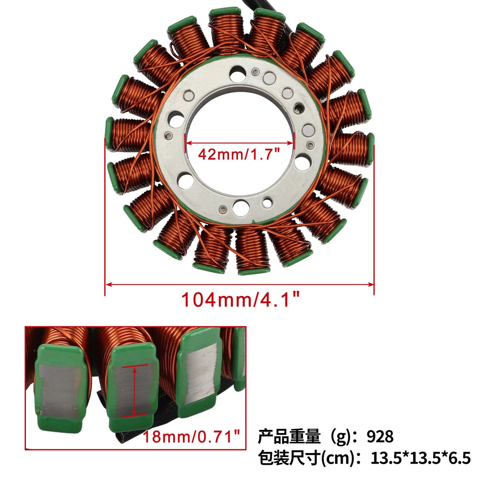 For KTM 690 Duke 2013-2017 / 690 Enduro R 2014 15-2017 75039004100 STATOR COIL