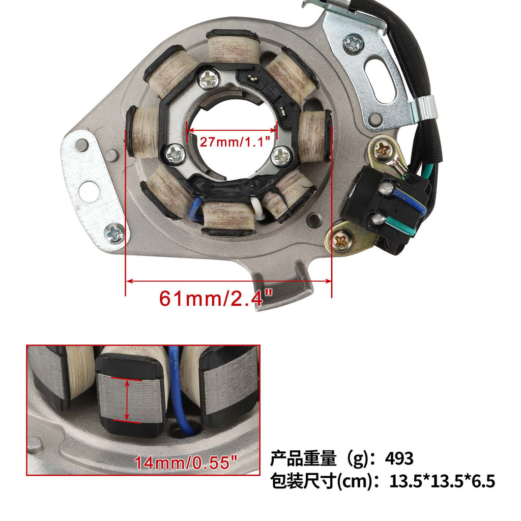 Stator Generator Fit for Honda CR250 CR250R 1991 Replacement # 31100-KZ3-J11