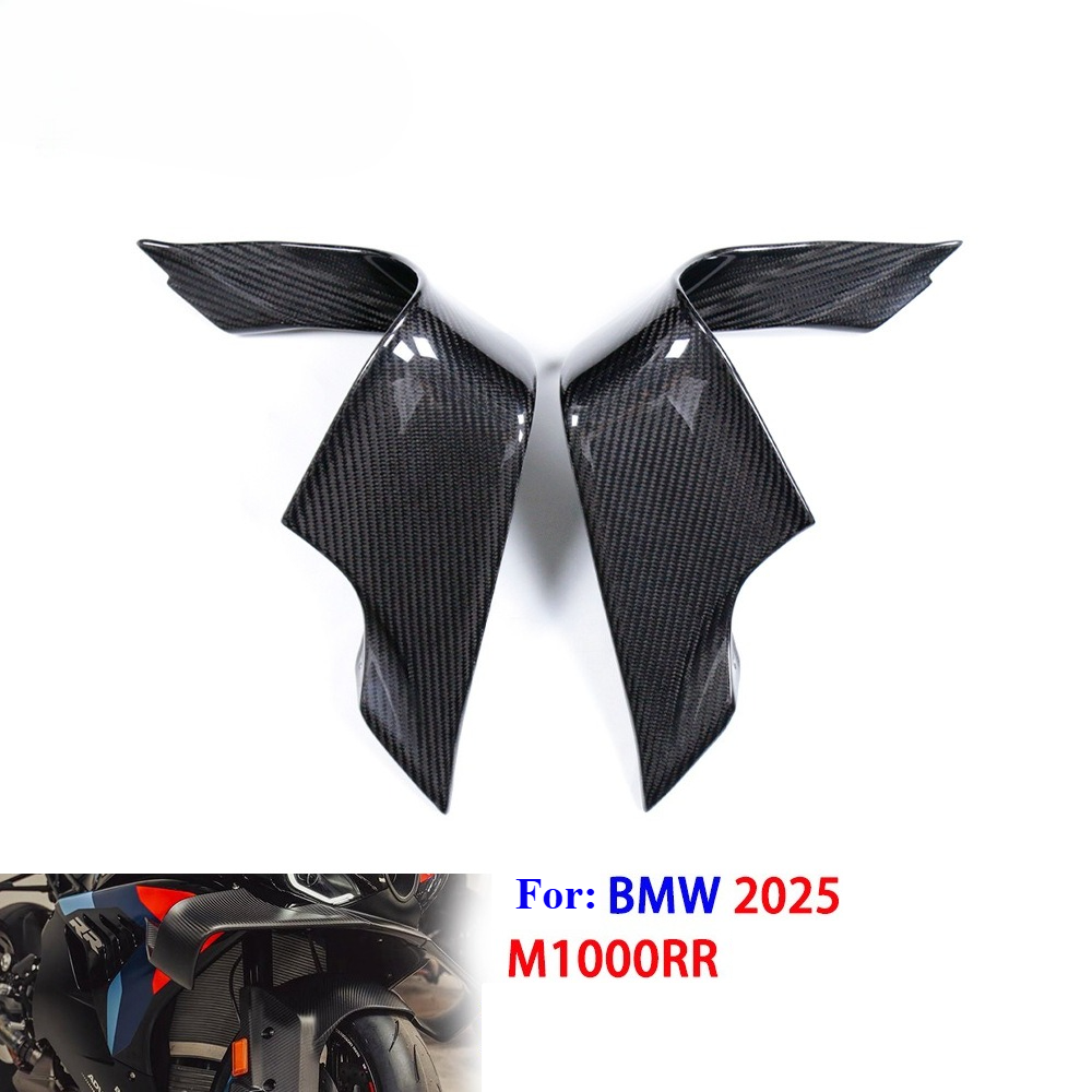 For BMW S1000RR M1000RR Carbon Fiber Winglets Fixed Wing Fairing Air Deflector