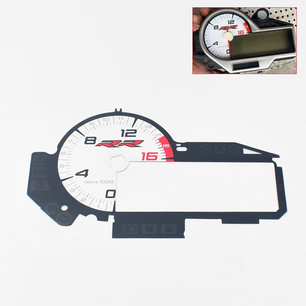 Sticker Disc For BMW S1000RR HP4 2017-2018 Speedometer Tachometer Paper