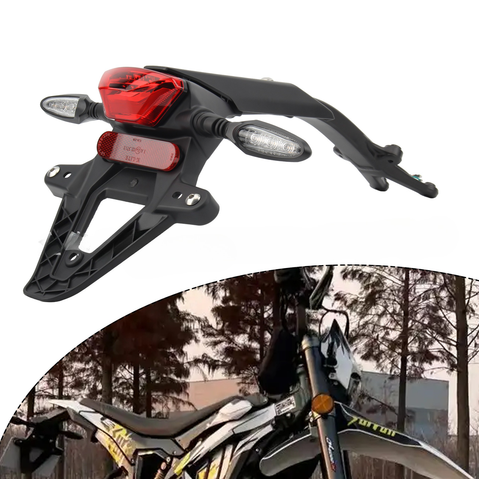 For Surron Ultra bee Rear tail light bracket assembly