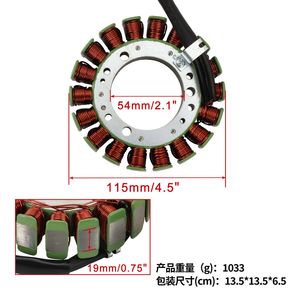 For Suzuki Alternator Magneto Stator Coil DF40 DF50 QHS/L; TS/L 1999-2004