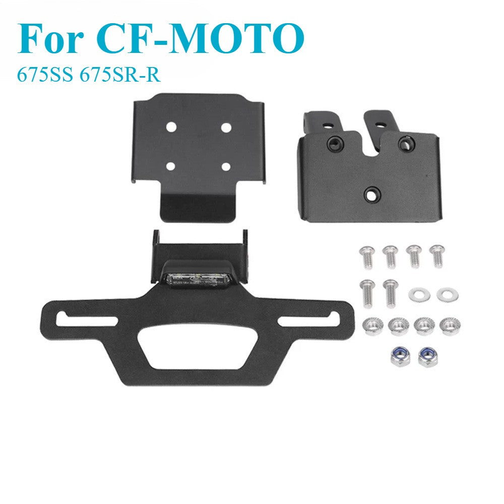 Adjustable Foldable Tail Tidy License Plate Holder For CF-MOTO 675SS 675SR-R+