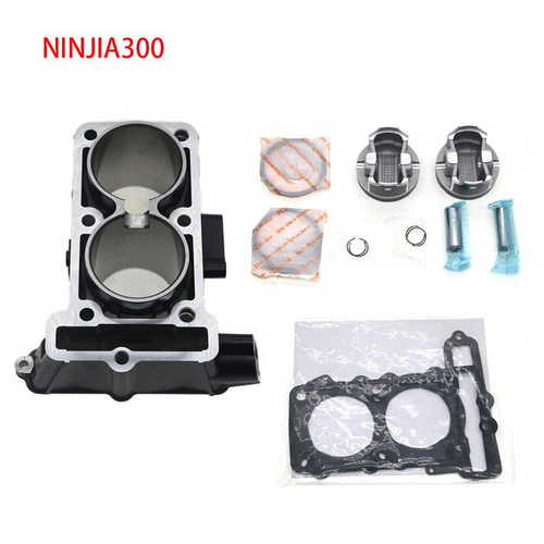 62mm Cylinder Piston Kit For Kawasaki Ninja 250 EX250 13-24 KLE250 17-24