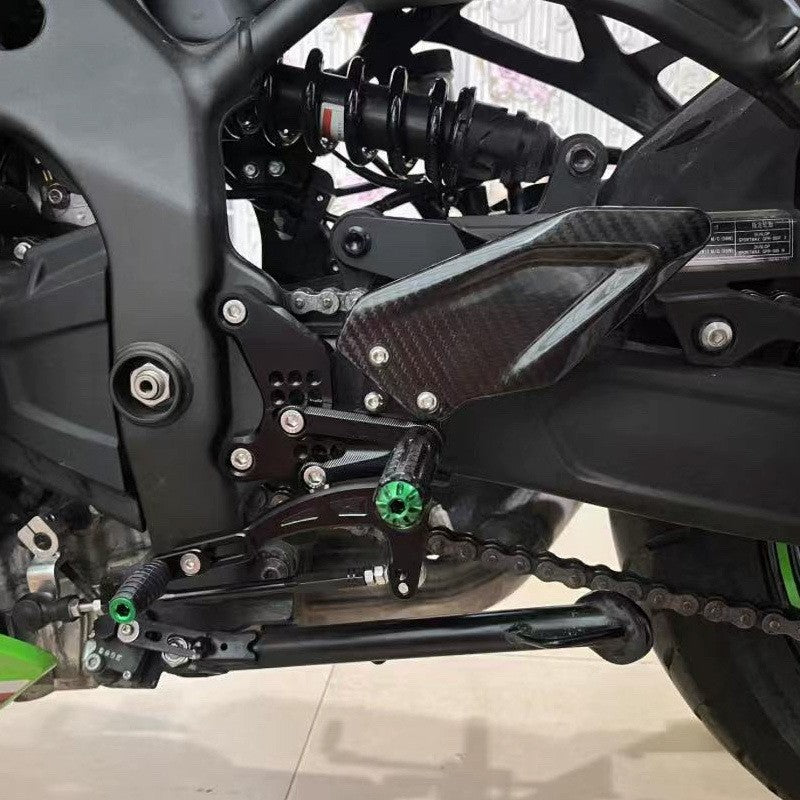 For Kawasaki NINJA ZX4R ZX4RR ZX25R raised footrest assembly