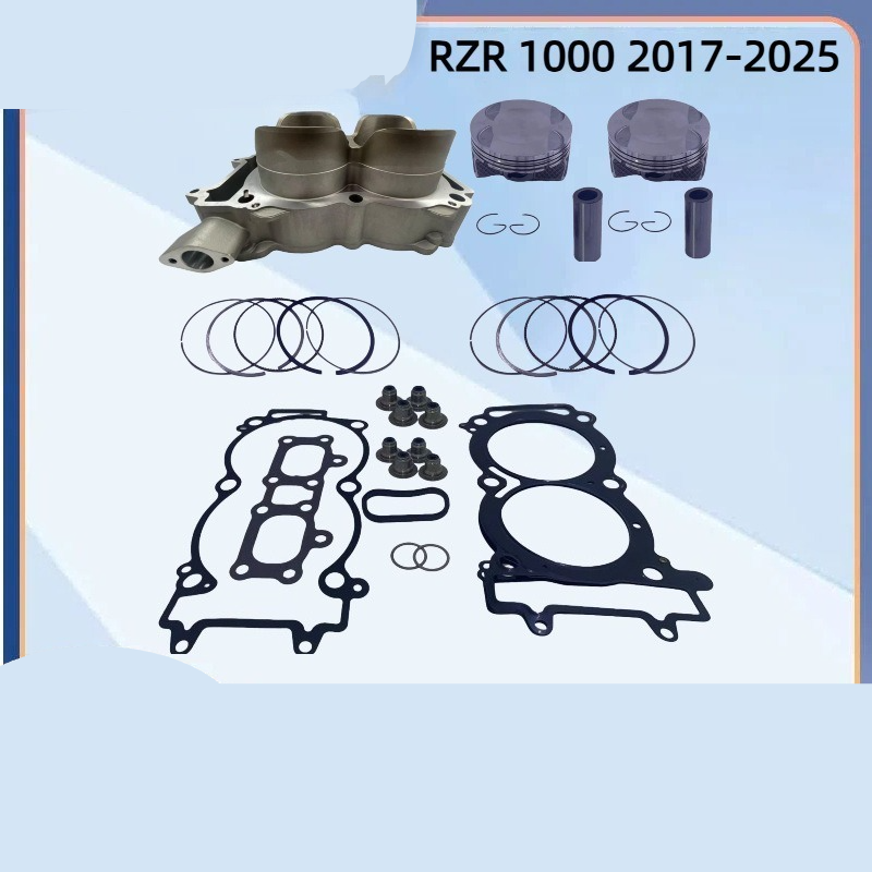 For Polaris RZR XP 1000 XP1000 93mm Stock Bore Cylinder Rebuild Kit +