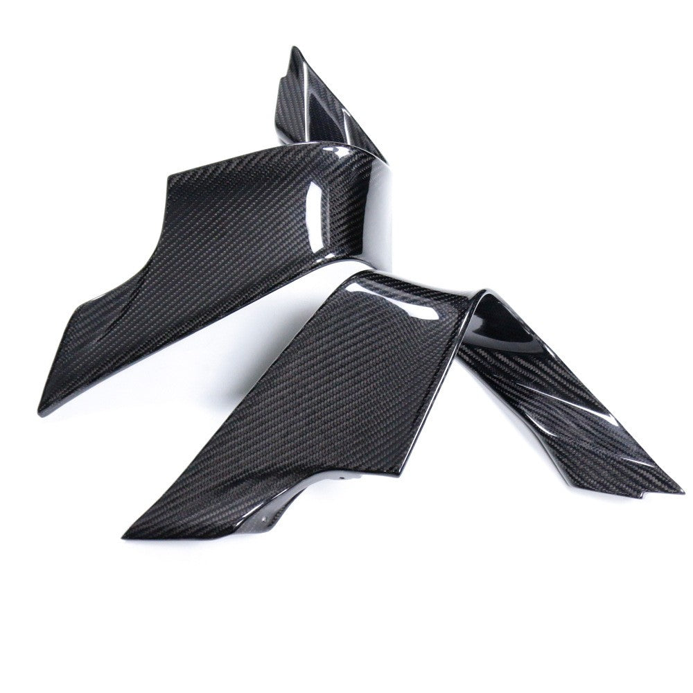 For BMW S1000RR M1000RR Carbon Fiber Winglets Fixed Wing Fairing Air Deflector