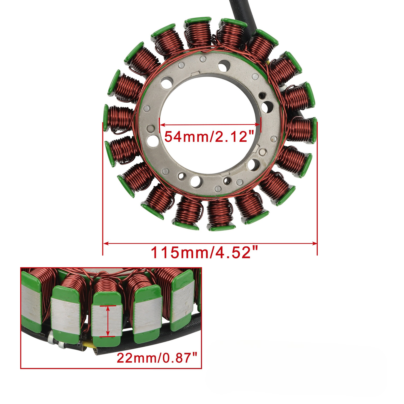 Stator For Aprilia SL 1000 Falco / RSV1000 Tuono R 2002-2005+