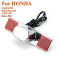 Rear License Plate Light Lamp For HONDA CA125/250 Rebel 125250 CMX250 Rebel 250+
