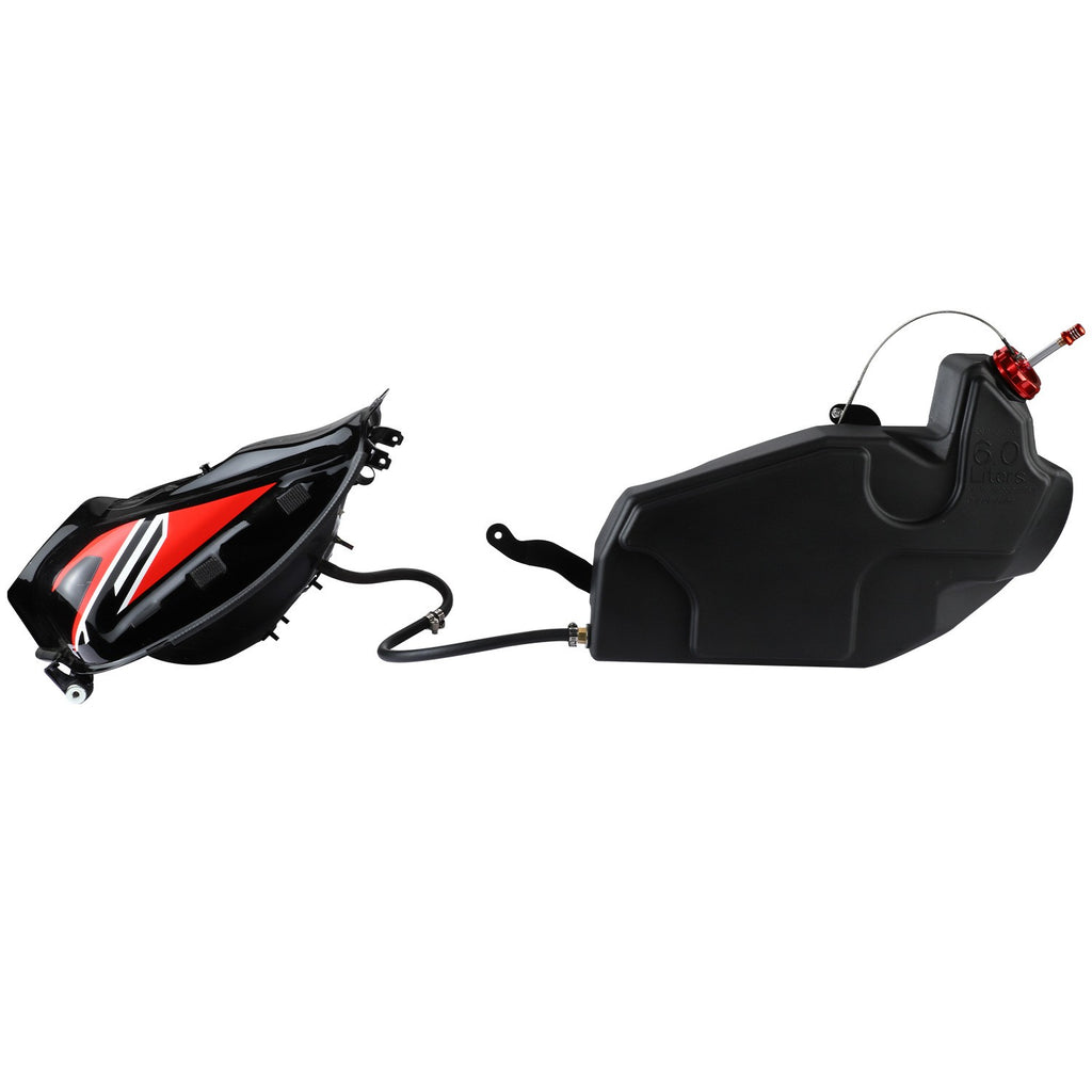6.0L Auxiliary Fuel Tank Reserve Fuel Tank For HONDA CRF 250l rally
