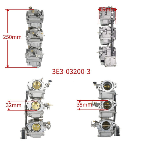 3E3-03210-3 CARBURETOR ASSY For Two-stroke outboard motor