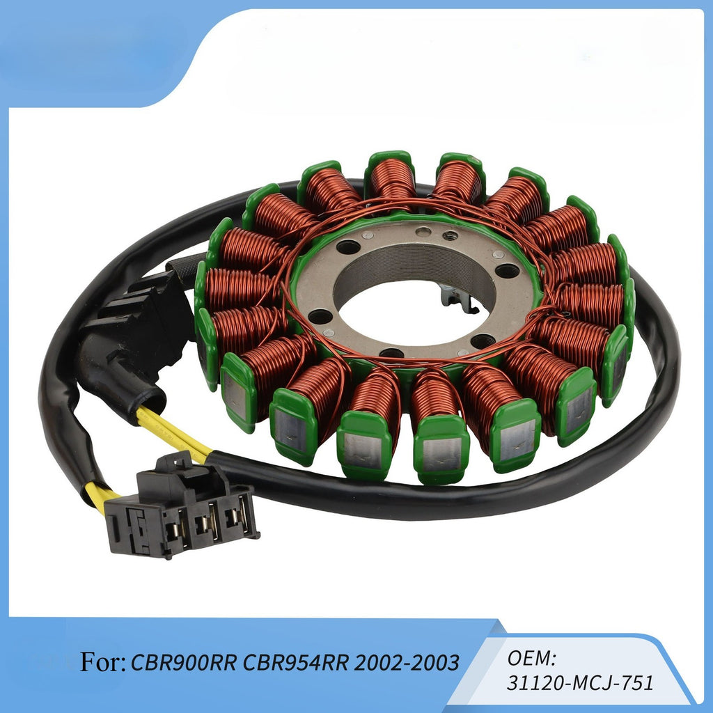 Stator Generator For Honda CBR 900 RR Fireblade 954 2002 - 2003 SC50A SC50B