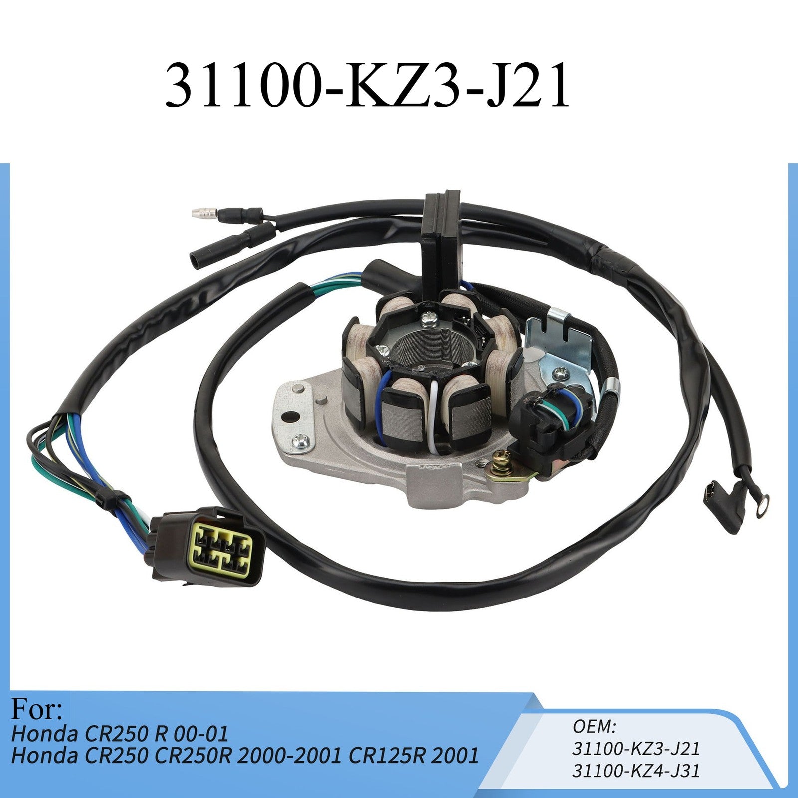 Stator For Honda CR 250R 2000 2001 | 31100-KZ3-J21