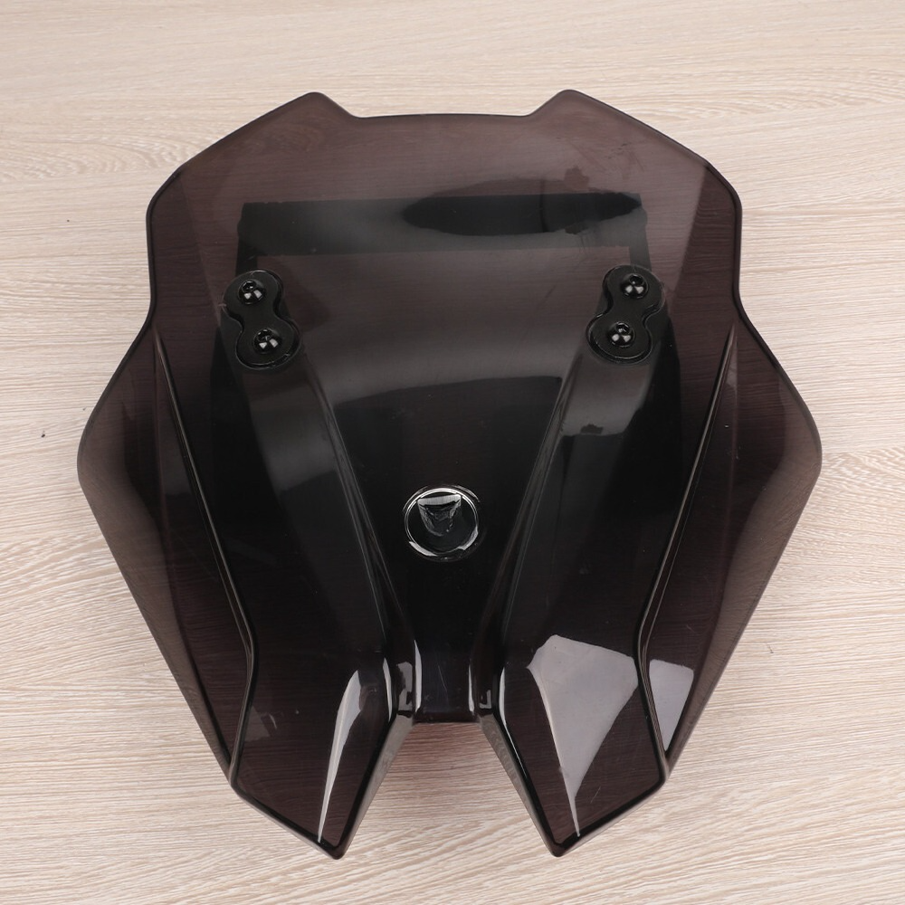 For Kawasaki Z650 ER650 Windshield Windscreen With GPS Sat Nav Extension Holder