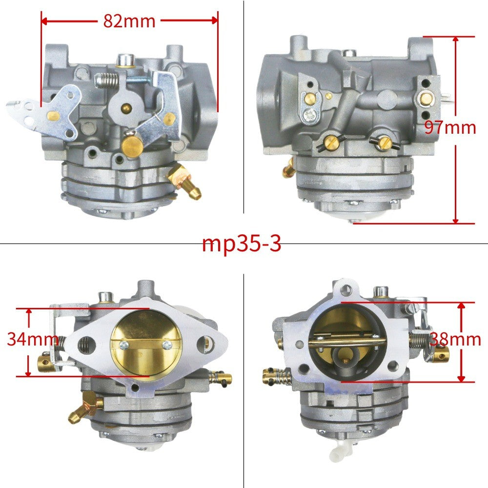Karts Drone Carburetors HR-194A For Tillotson HR MP35-3 3W 342i B2 Rocker
