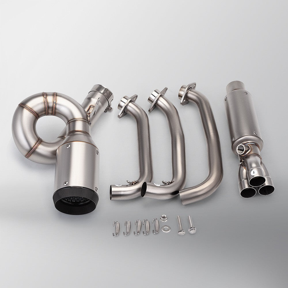 Full-Section Motorcycle Swivel Exhaust Pipe For CF MOTO 675SR