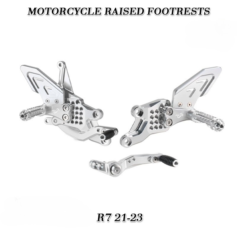 For Yamaha R7 2021-2023 raised pedals