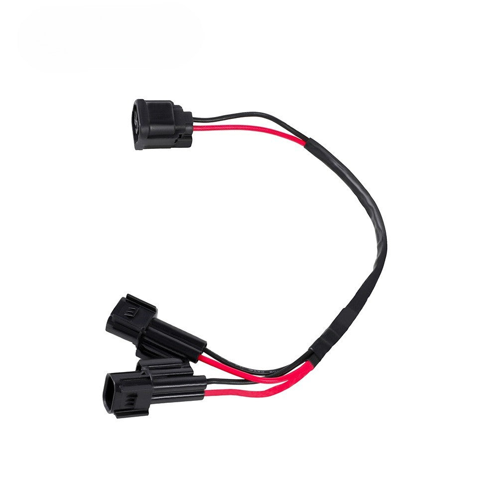 For Honda ADV350 XL750 2 Pins Auxiliary Outlet Power Socket Plug Adapter Cable+