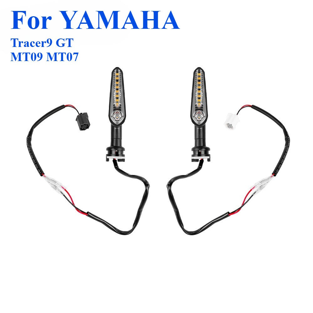 For Yamaha Tracer 9GT MT09 MT07 Turn Signal + Wiring LED Sequential Turn Signal+