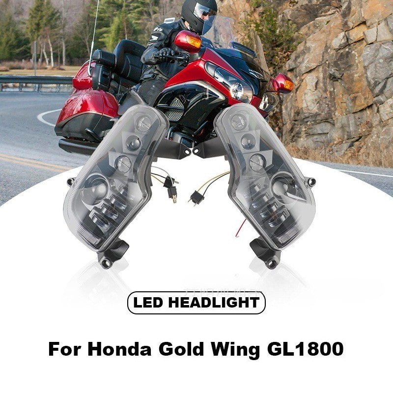 For Honda GoldWing GL1800 2001-2017 Front LED Headlight Blink Amber Turn Signal