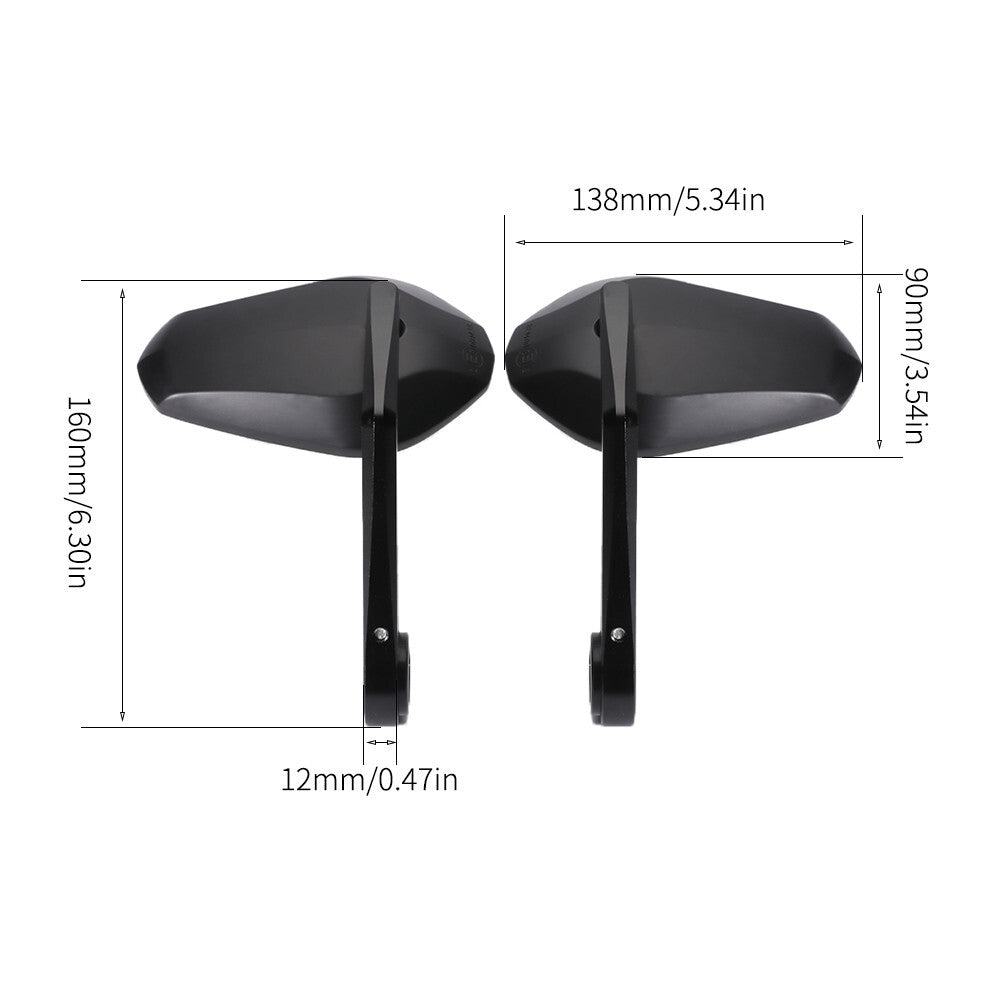 Adjustable Rear Side Rearview Mirror For HONDA CB750 Hornet CB500 CB1000R