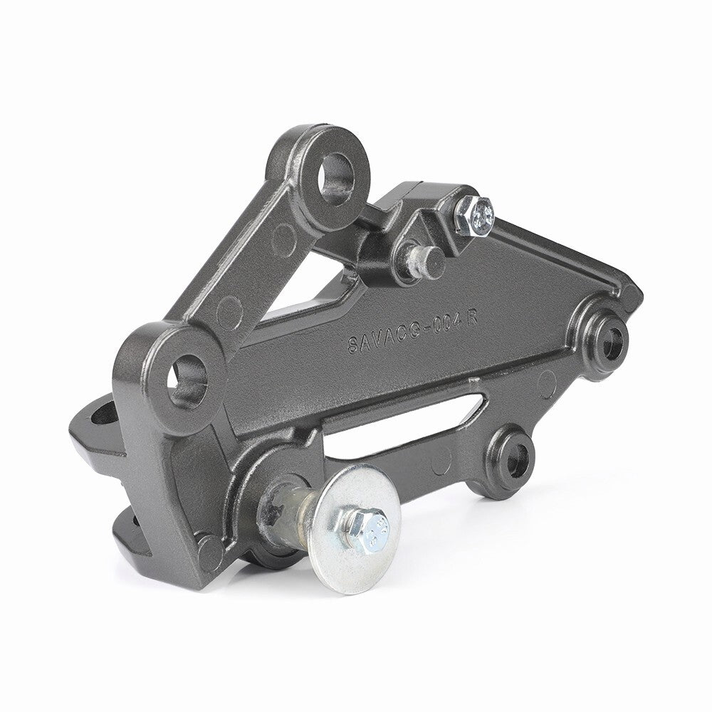 For KAWASAKI Z250 Z300 NINJA 250 300 Right Footrest Footpeg Pedal Mount Bracket