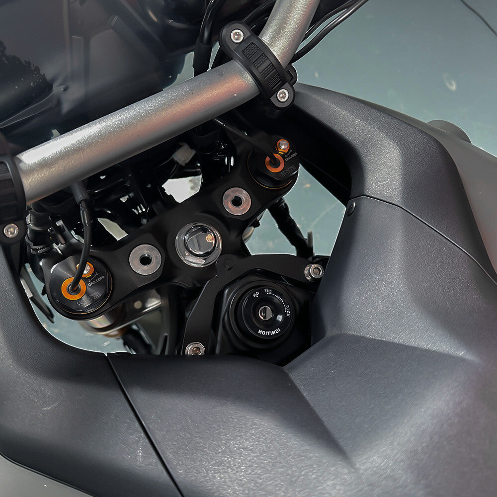 Steering Damper Stabilizer Safety Mount Kit for YAMAHA TRACER 900/9/GT 21-2024