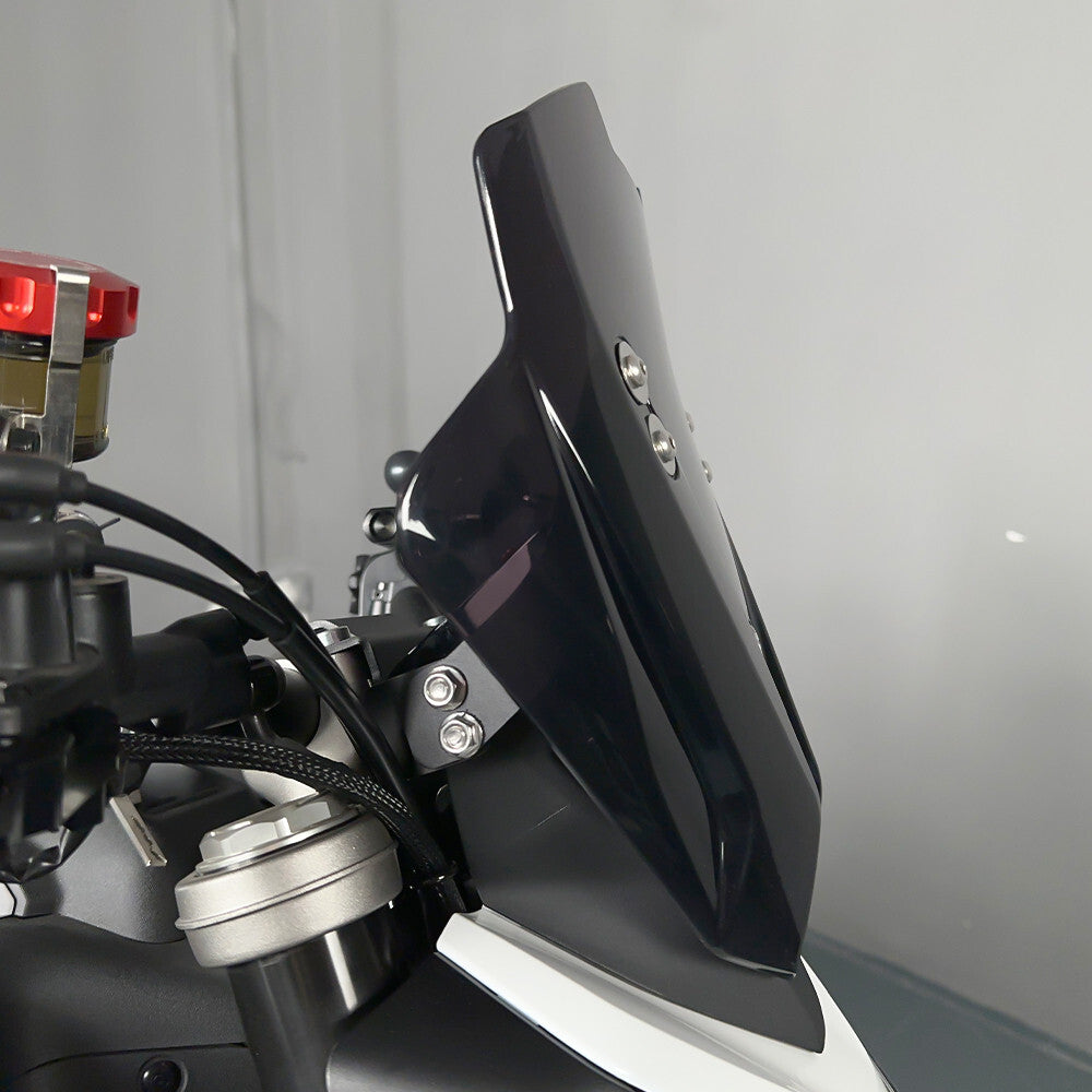 For CF-MOTO 450NK 2023-2025 Windshield Screen Deflector With Mounting Bracket