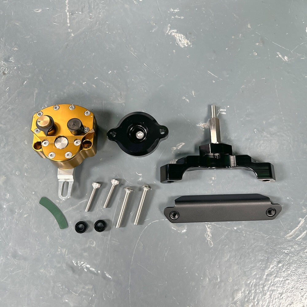Steering Damper Stabilizer W Mount Bracket For KAWASAKI NINJA ZX-4R ZX25R ZX4RR