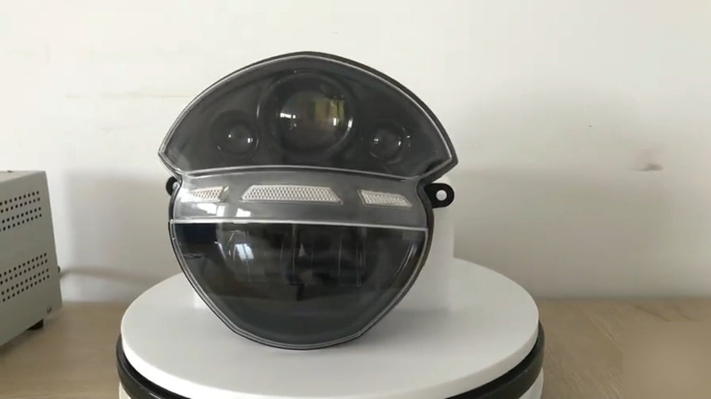 Black LED Headlight Lamp for DUCATI MONSTER 695 696 795 796 1100 1100S 09-13
