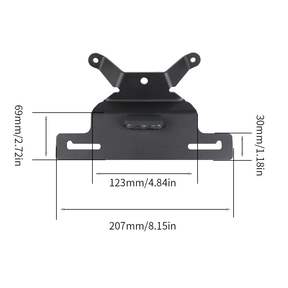 License Plate Holder Fender Eliminator Tail Tidy For Fat Boy FLFB 107/FLFBS 114