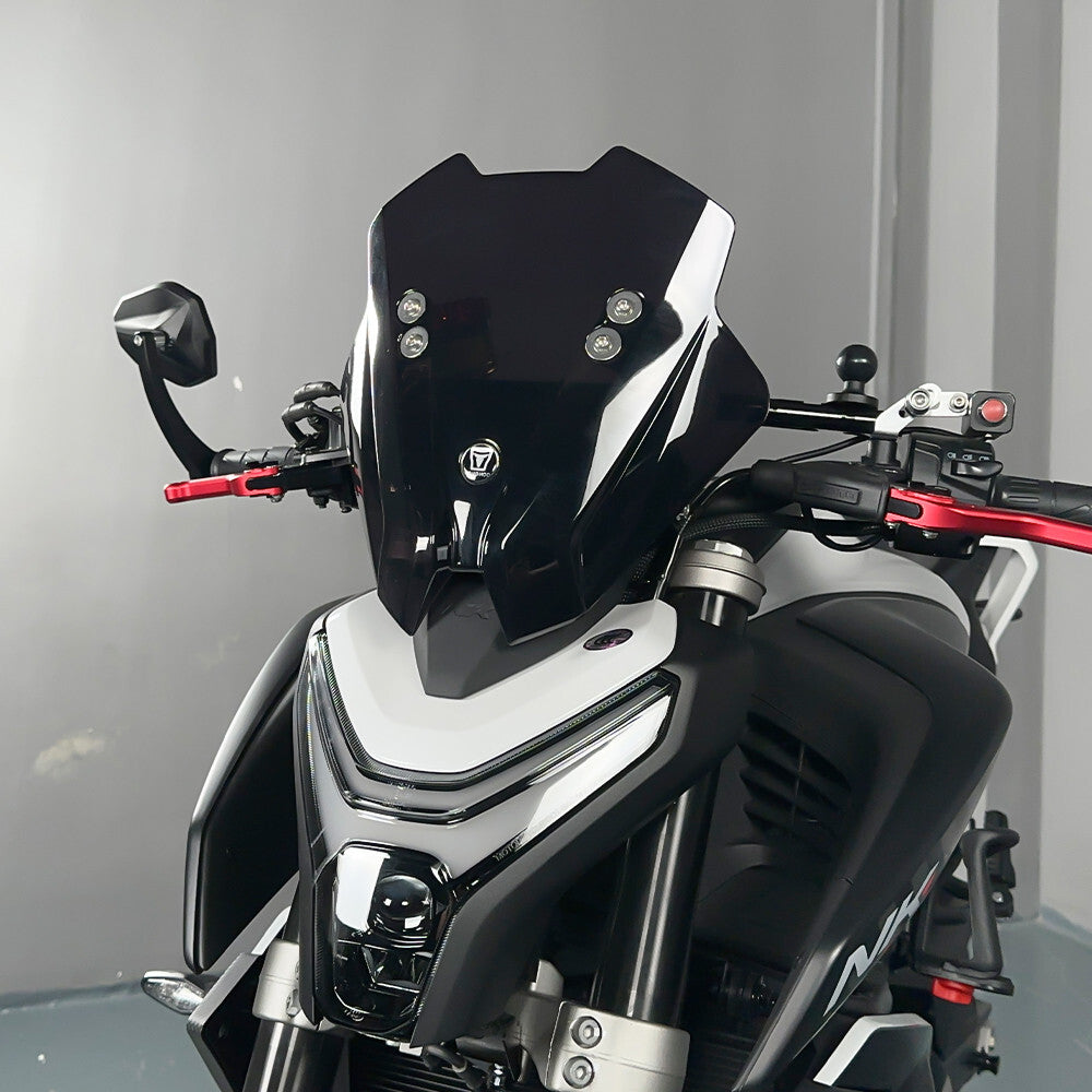 For CF-MOTO 450NK 2023-2025 Windshield Screen Deflector With Mounting Bracket